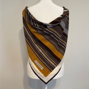 Authentic Vintage Yves Saint Laurent Silk Scarf